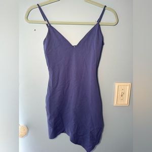 REVOLVE/ LOVERS + FRIENDS blue bodycon dress